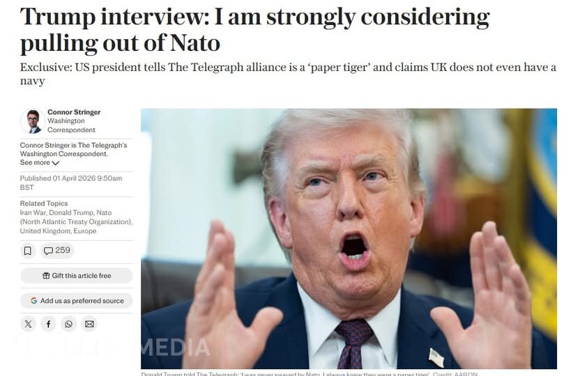 ABŞ NATO-dan çıxmağı ciddi şəkildə nəzərdən keçirir