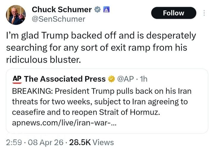 Çak Şumerin İrandakı müharibənin nəticələrinin şərhi müzakirələrə səbəb oldu