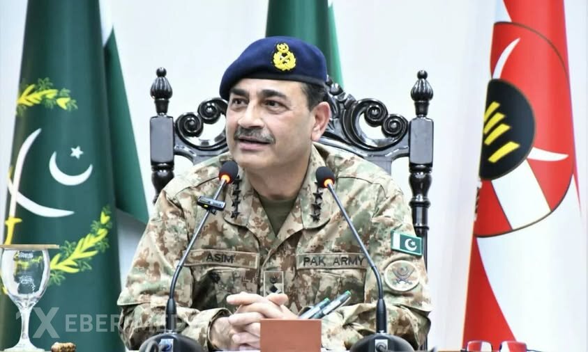 Danışıqlara birbaşa Pakistanın Baş Qərargah rəisi Asim Munir kuratorluq edib