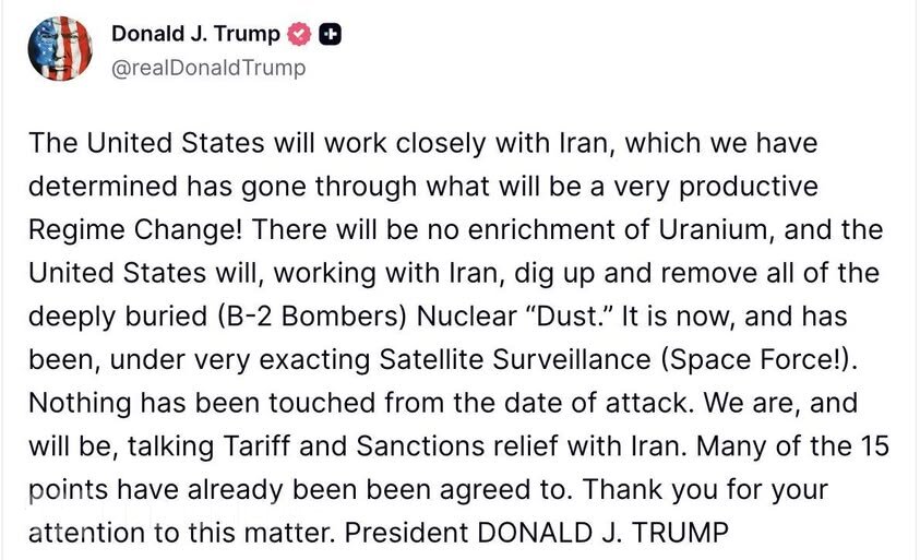 ABŞ İranla sıx əməkdaşlıq edəcək