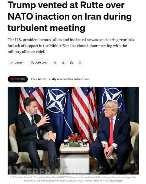 Tramp müttəfiqləri sərt şəkildə tənqid edib