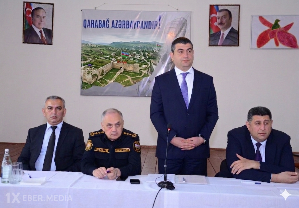 Elşən Həsənli Pirili kənd sakinləri ilə görüşdü