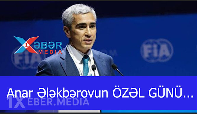 Anar Ələkbərovun ÖZƏL GÜNÜ...-VİDEO