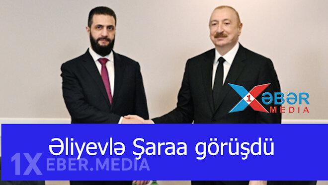 Əliyevlə Şaraa görüşdü -VİDEO