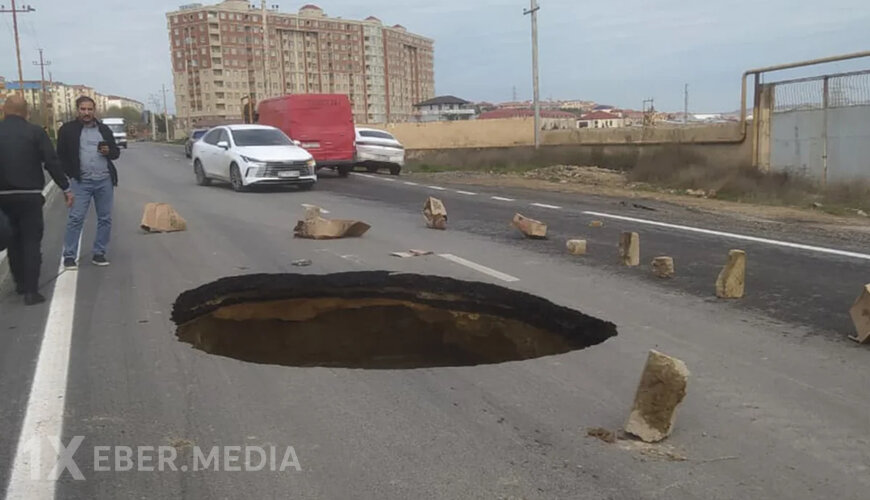 Masazırdakı çökən yolla bağlı RƏSMİ AÇIQLAMA