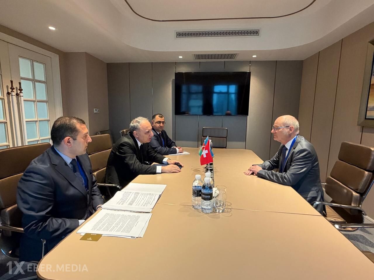 Kamran Əliyev bir sıra xarici həmkarları ilə görüşlər keçirir