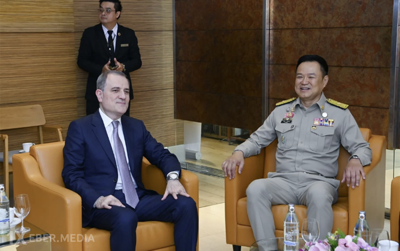 Bayramov Tailandın Baş naziri ilə görüşdü - Fotolar