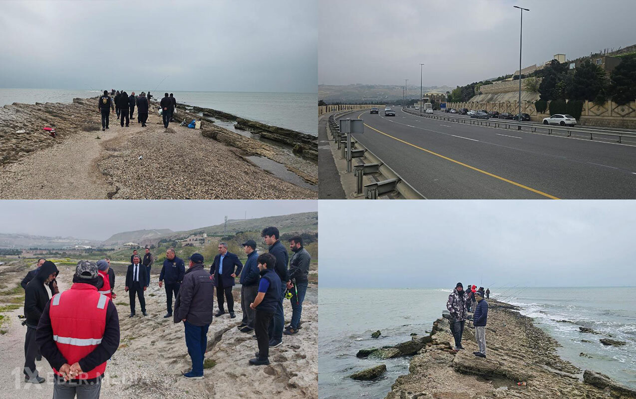 Yol nişanı olmayan yerdə maşın saxlayan həvəskar balıqçılar maarifləndirildi