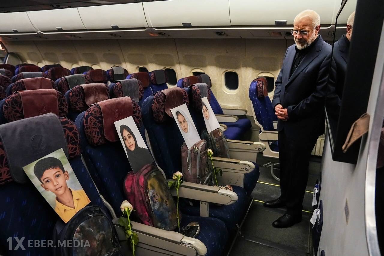 “Bu uçuşda mənimlə olan yoldaşlarım” -Qalibafdan paylaşım