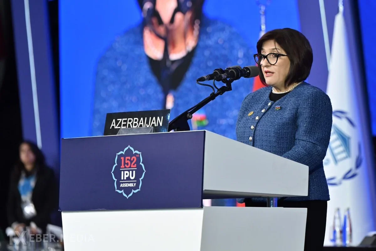 Sahibə Qafarova: Yalnız birgə fəaliyyət vasitəsilə ədalətli dünya qurmaq mümkündür