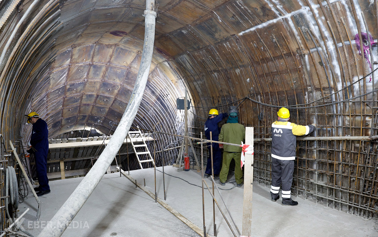 “Cəfər Cabbarlı - Nizami” tunelinin tikintisində ilk mərhələ yekunlaşıb