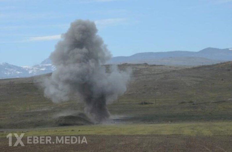 Ağdərədə mina PARTLADI: Xəsarət alan var