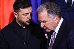 Zelenski Trampın xüsusi nümayəndəsi və kürəkəni ilə görüşüb