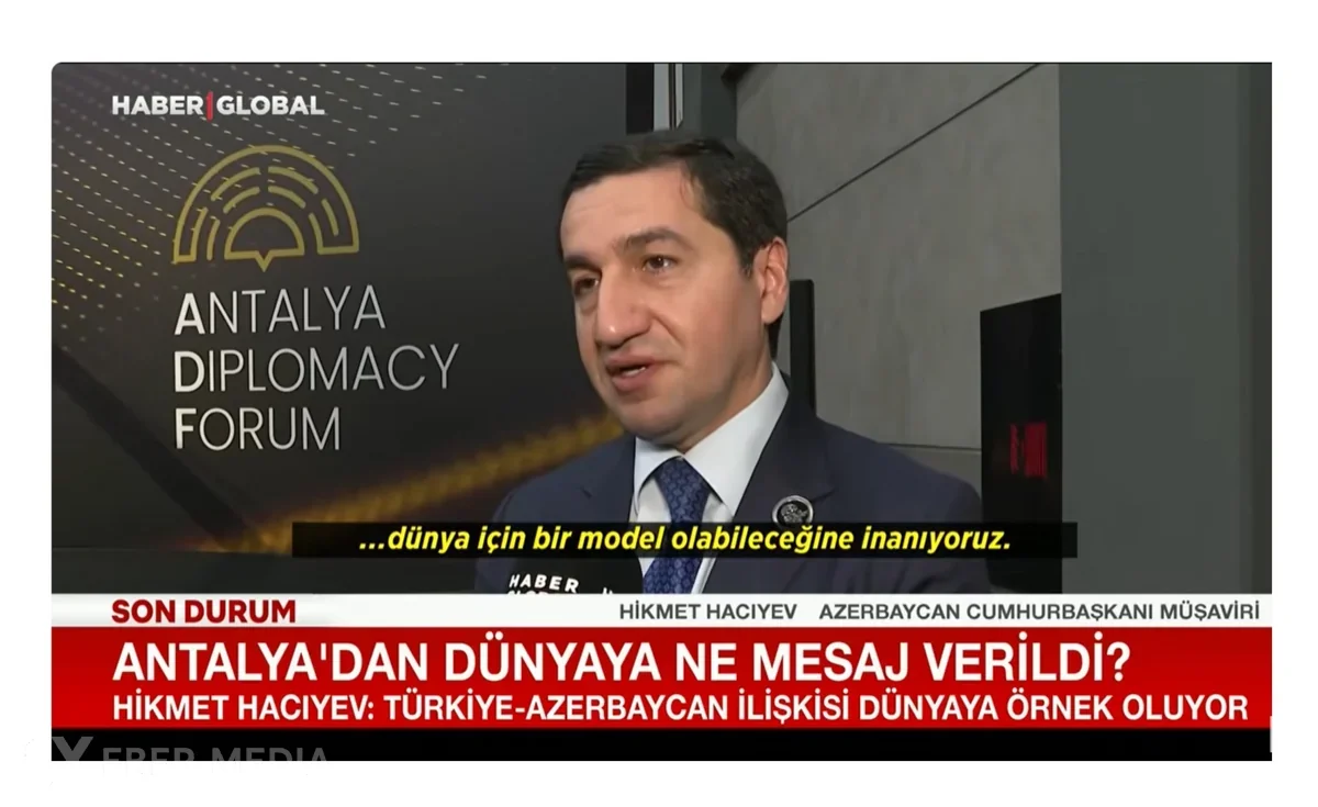 Hikmət Hacıyev: Ermənistan Konstitusiyasında ərazi iddialarına son qoyulduqdan sonra sülh sazişi imzalana bilər