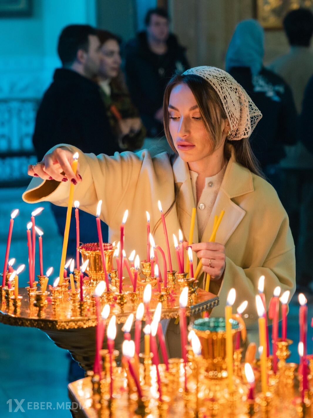 Prezidentin gəlini Pasxa bayramını qeyd etdi