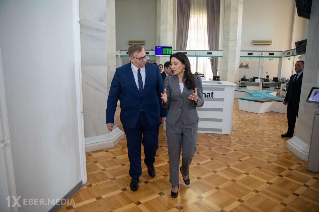 Səbinə Əliyevanın dəvəti ilə Slovakiya Ombudsmanı ölkəmizdə səfərdədir