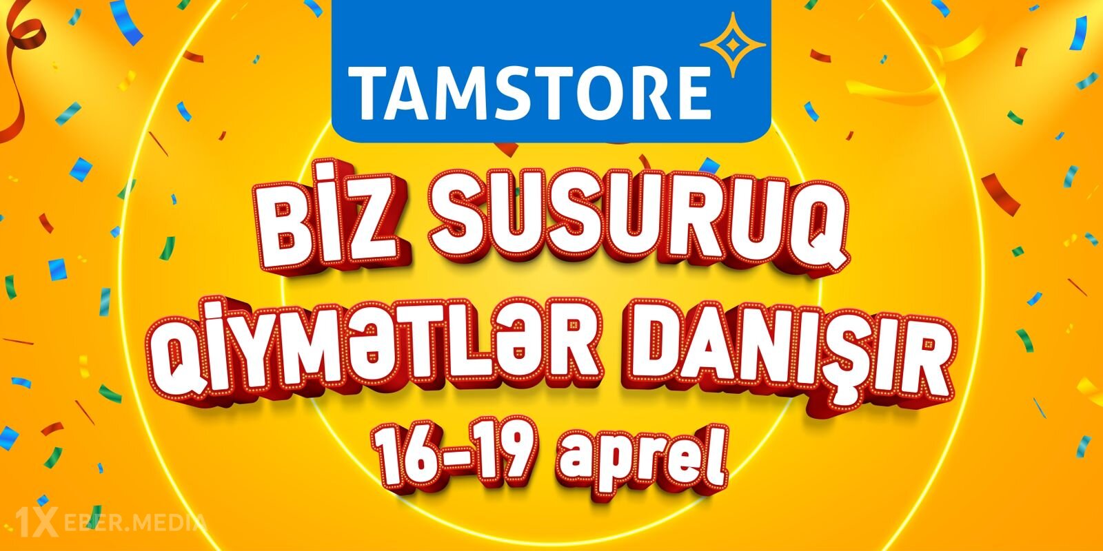 Bu endirim kampaniyasında qiymətlər danışacaq