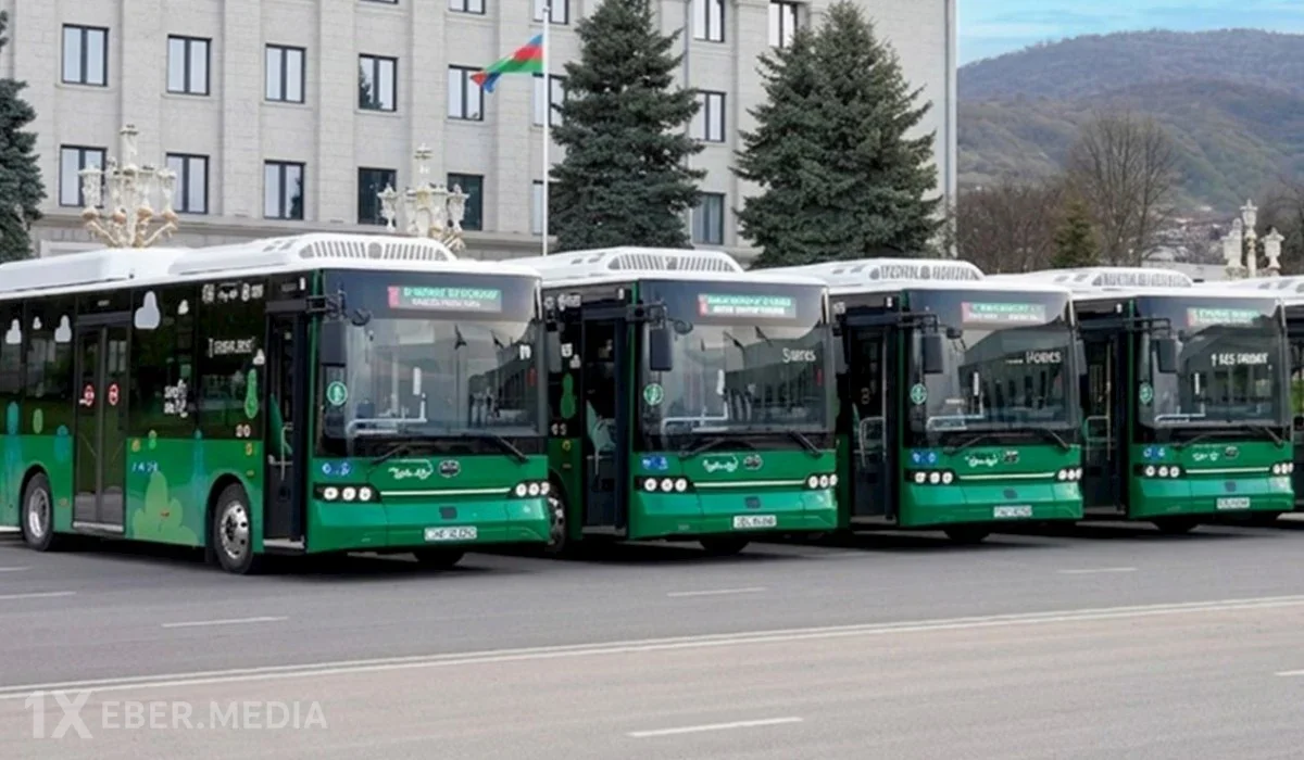 Xankəndidə avtobuslar fəaliyyətə başlayır