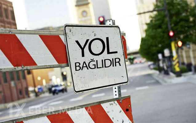 Bu yol müvəqqəti bağlanır - Sürücülərin nəzərinə!