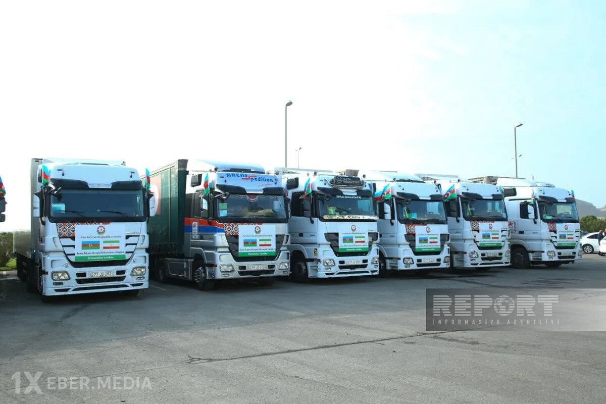 Azərbaycandan İrana növbəti humanitar yardım