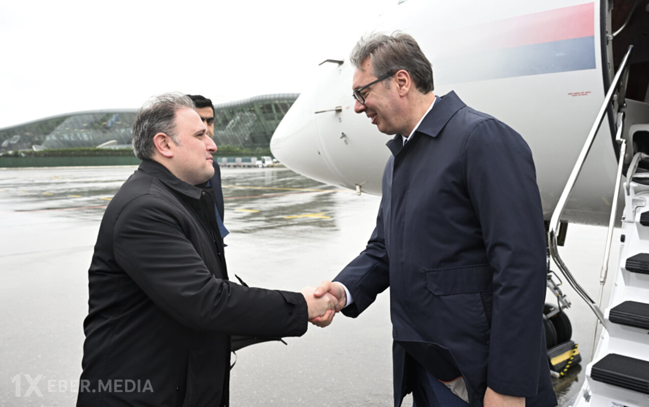 Aleksandar Vuçiç Azərbaycana gəldi