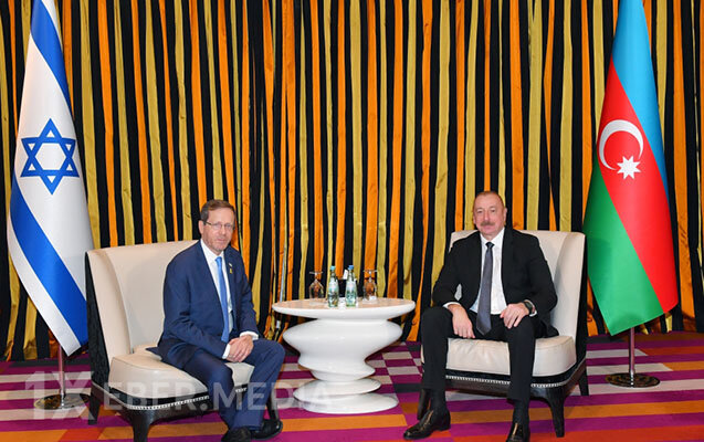 İsrail Prezidenti İlham Əliyevi təbrik etdi