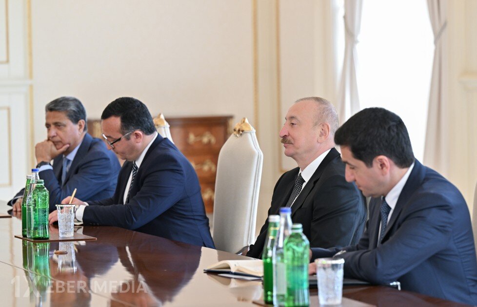 Prezident Rixard Raşini qəbul etdi - FOTOLAR