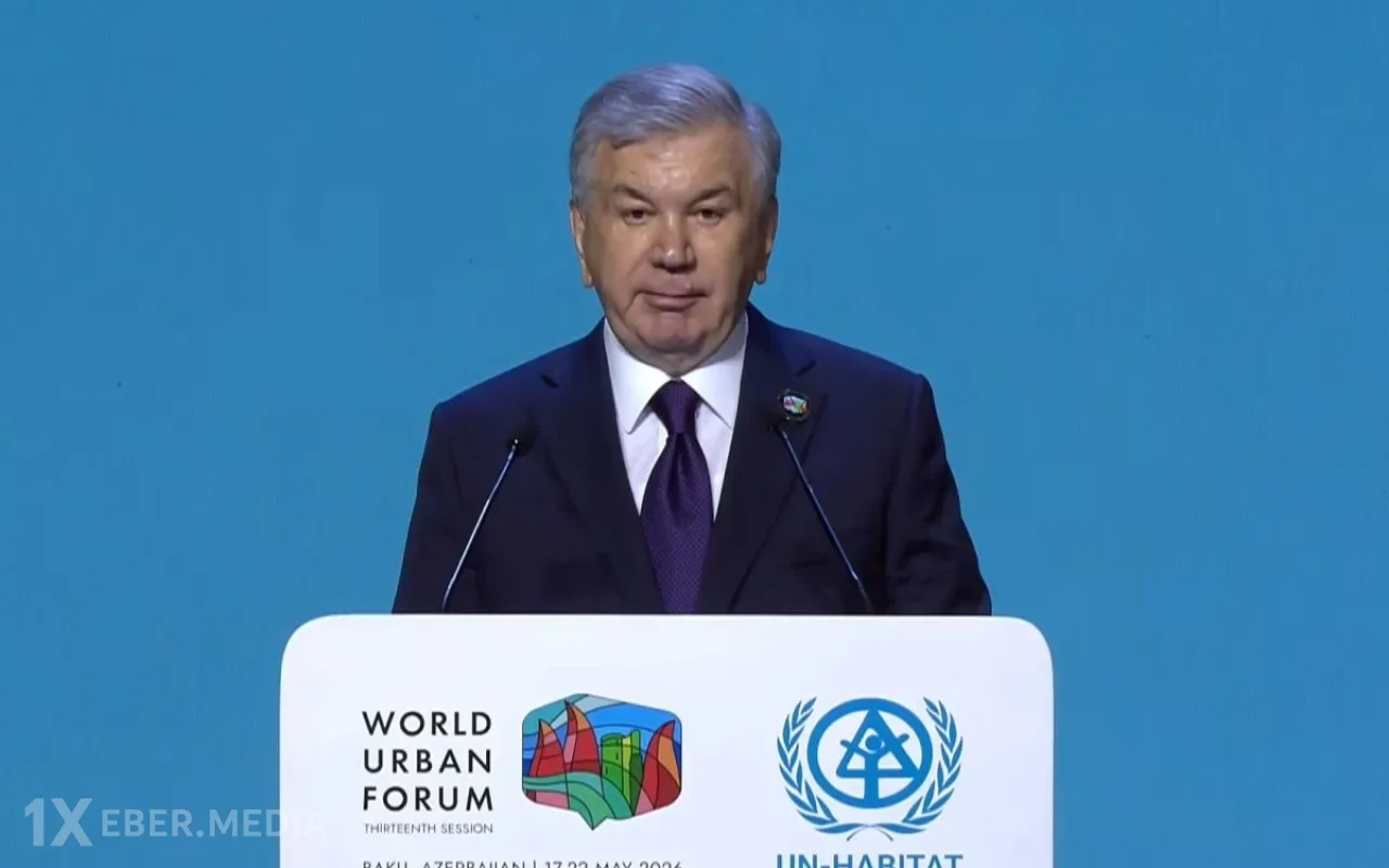 "İlham Əliyevin rəhbərliyi ilə Azərbaycan sürətli inkişaf yolu keçir" - Mirziyoyev