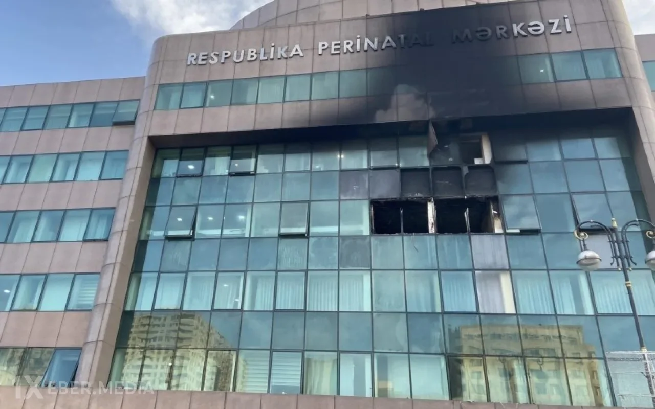 Perinatal Mərkəzdəki yanğınla bağlı məhkəmə oldu