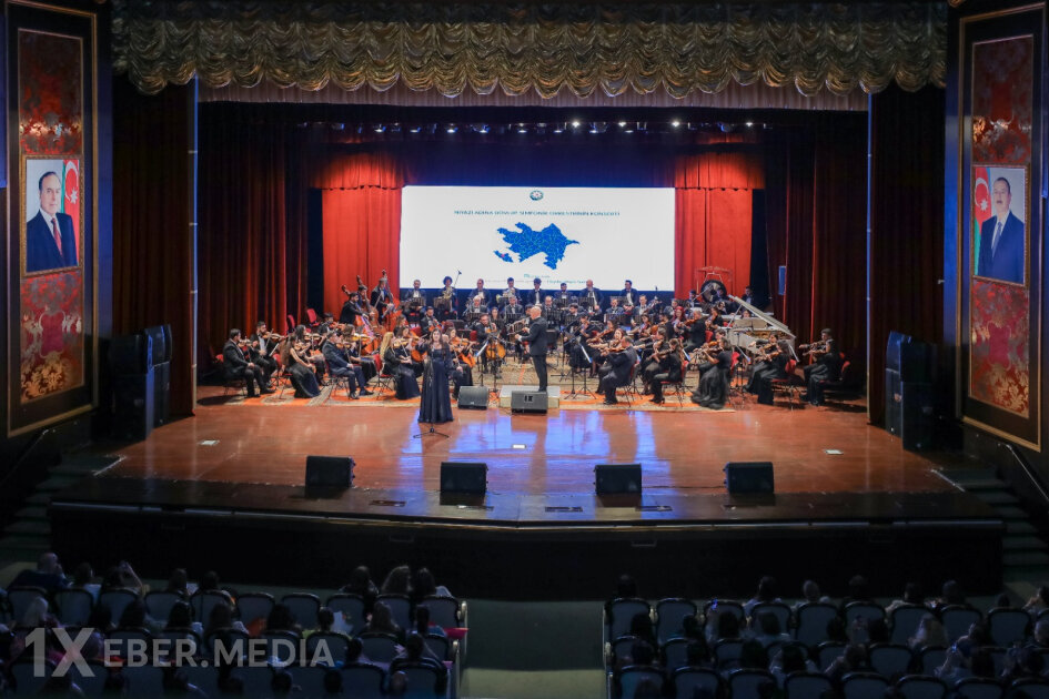 Heydər Əliyev Sarayının Niyazi adına Dövlət Simfonik Orkestri Naxçıvanda möhtəşəm konsert proqramı ilə çıxış edib