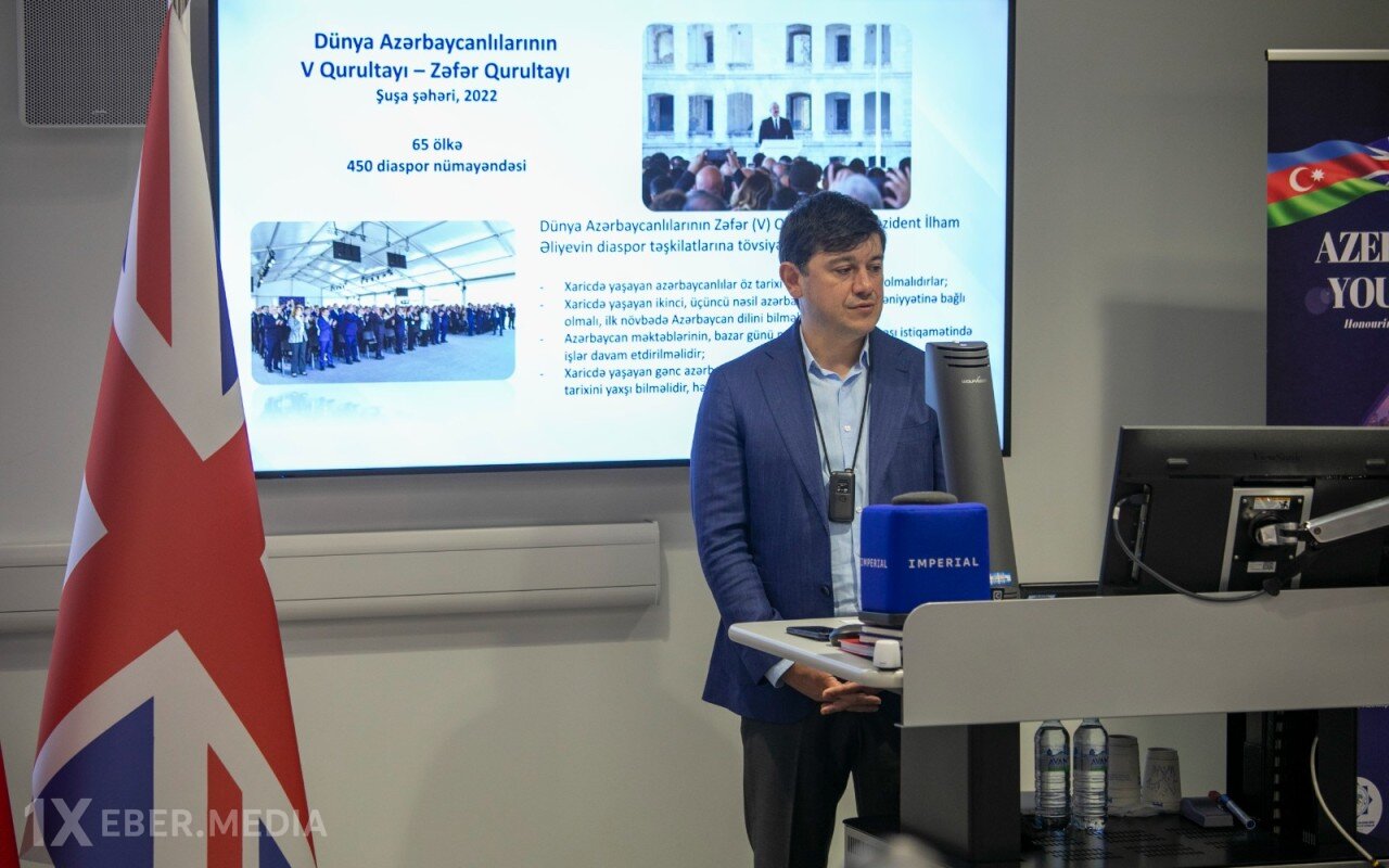 Fuad Muradov Londonda forumda iştirak edib - FOTOLAR