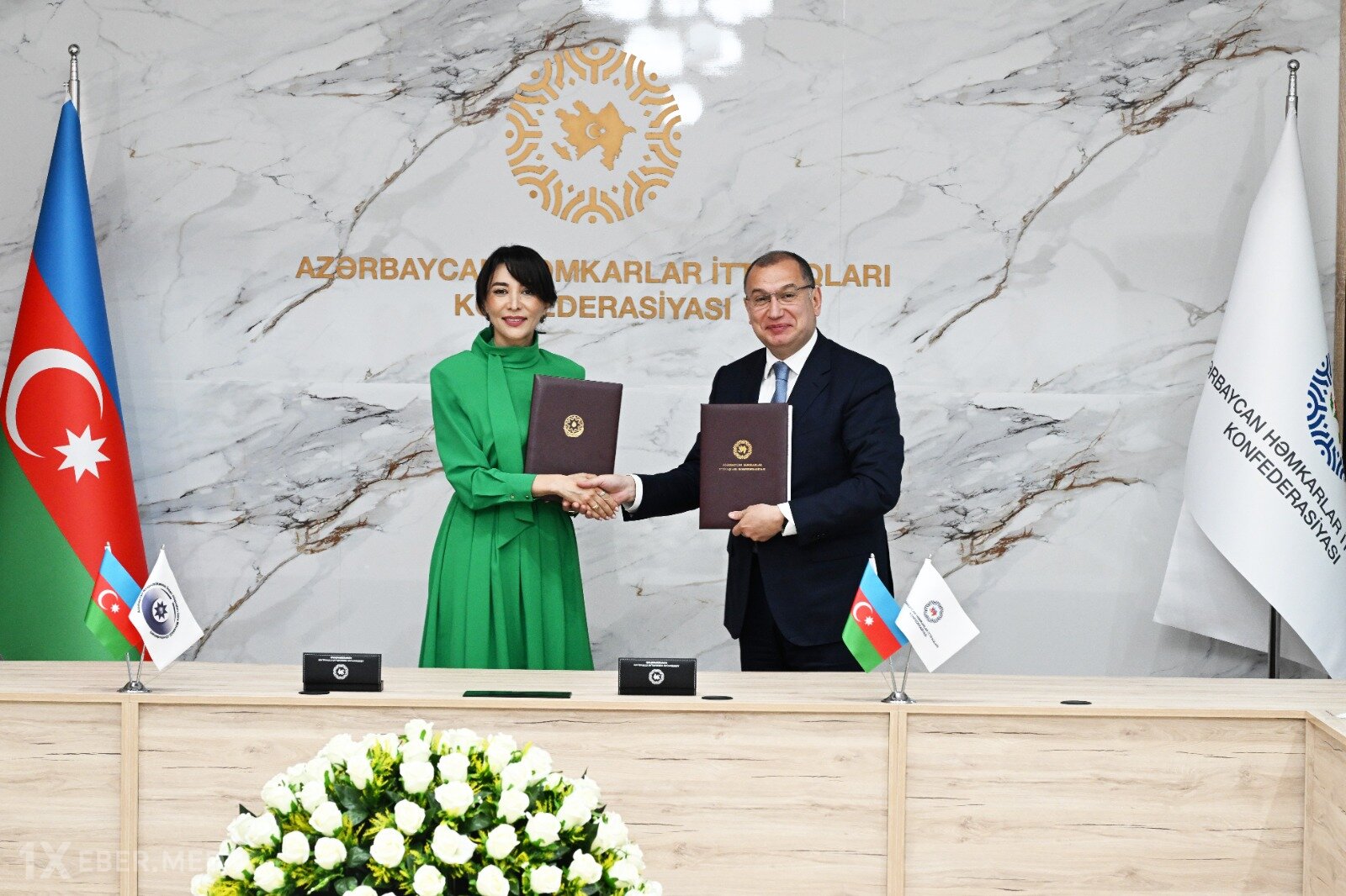 Azərbaycan Həmkarlar İttifaqları Konfederasiyası və Ombudsman Aparatı memorandum imzaladı - Fotolar