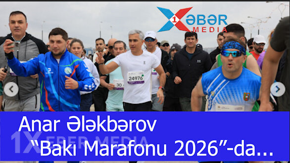Anar Ələkbərov “Bakı Marafonu 2026”-da...-VİDEO