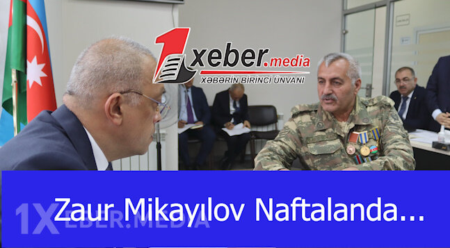 Zaur Mikayılov Naftalanda...-VİDEO