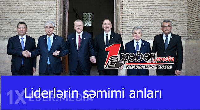 Liderlərin səmimi anları -VİDEO