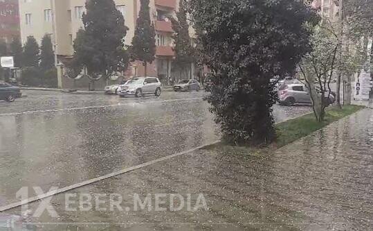 Bu rayonlara dolu düşdü – Faktiki hava