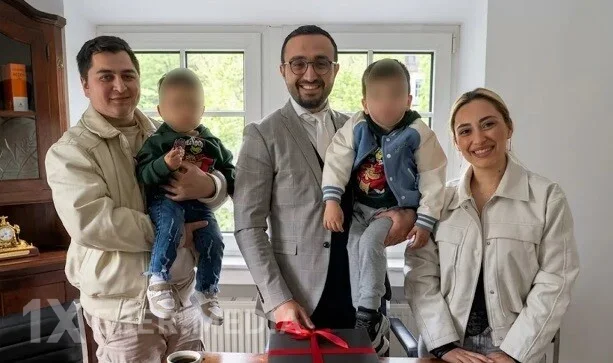 Parisdə əllərindən alınan övladları geri qaytarıldı - Foto