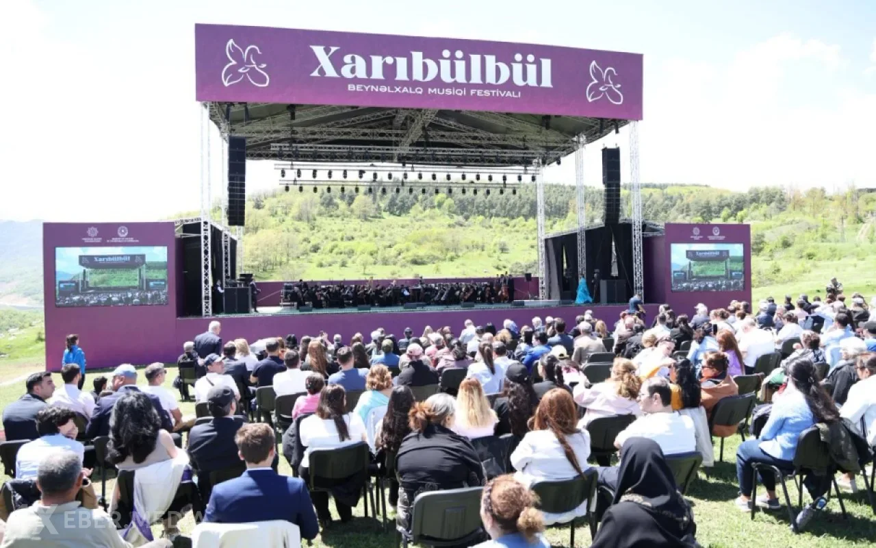 Şuşada IX "Xarıbülbül" Beynəlxalq Musiqi Festivalı başladı - FOTO