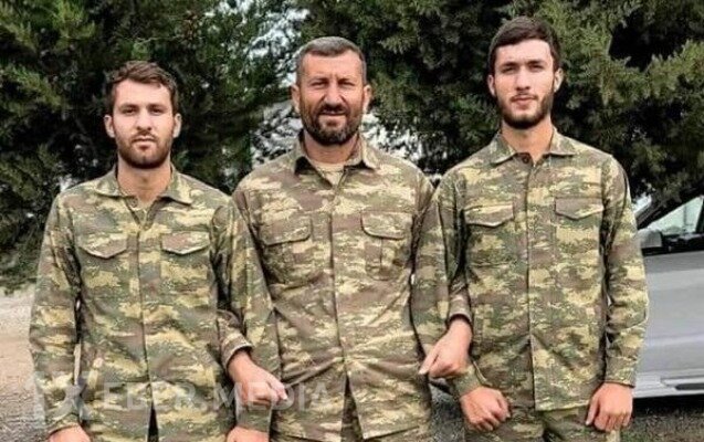 Şəhid Müşfiq Abbasovun məzarı doğulduğu kəndə köçürüldü - Foto