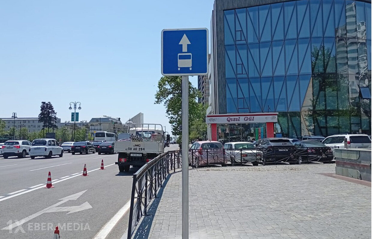 Sabahdan bu zolaqlara girsəniz - Cərimə olunacaqsınız