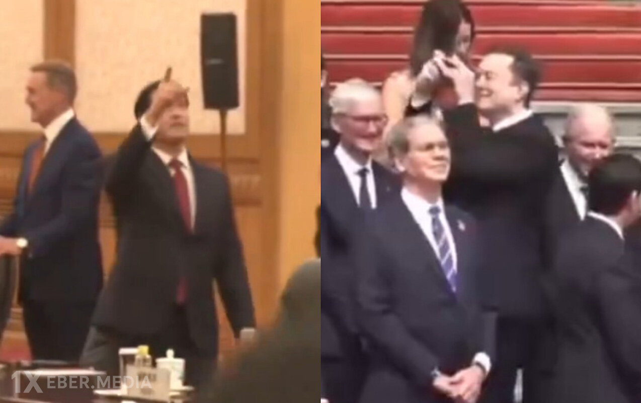 Biri öz ətrafında fırlandı, birinin fikri göydə qaldı - Video