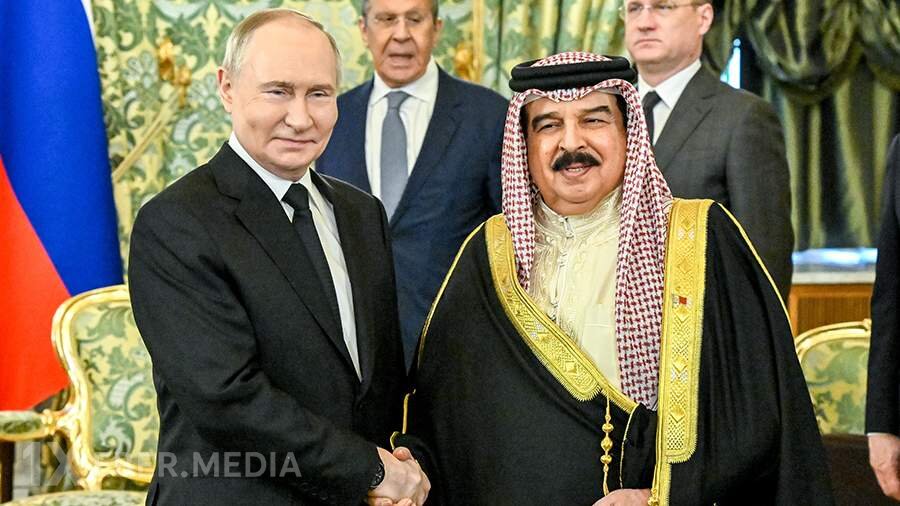 Vladimir Putin və Bəhreyn kralı İran məsələsini müzakirə edib