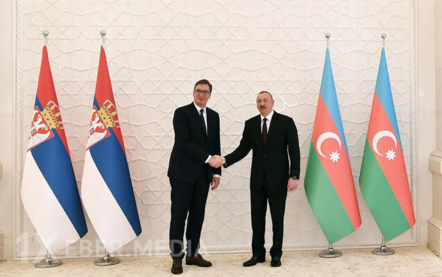Aleksandr Vuçiç Prezidenti təbrik etdi
