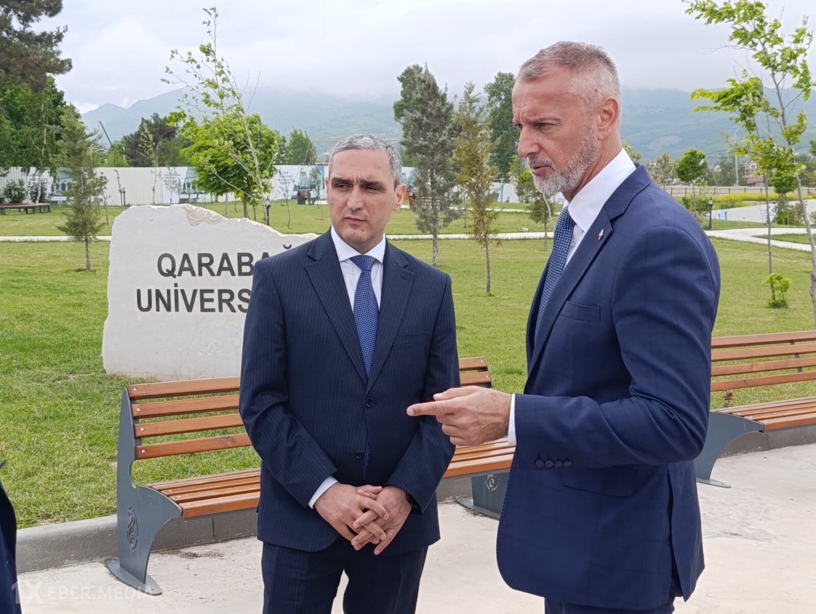 Slovakiya Milli Şurası sədrinin başçılıq etdiyi nümayəndə heyəti Xankəndidə quruculuq işləri ilə tanış olub