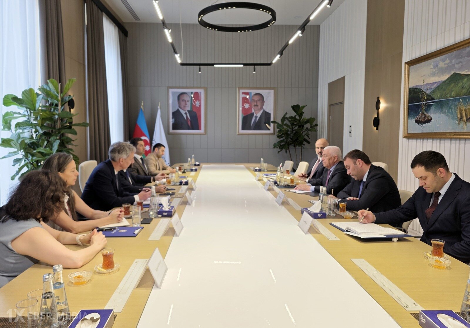 “AzərEnerji”, “TotalEnergies” və SOCAR arasında görüş - Foto