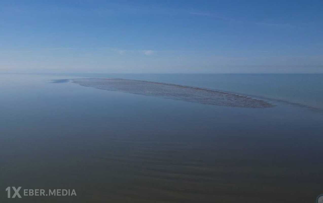 Xəzər geri çəkilməyə davam edir (FOTO)