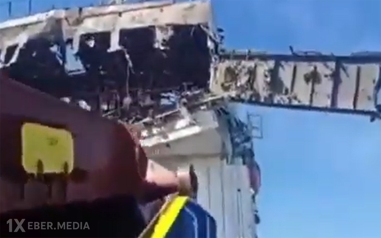 Vətəndaşlarımızın öldüyü gəmidən GÖRÜNTÜLƏR