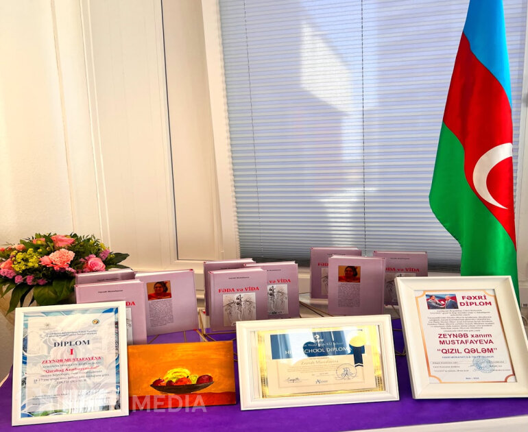 Almaniyada azərbaycanlı gənc yazarın ilk kitabı təqdim olunub
