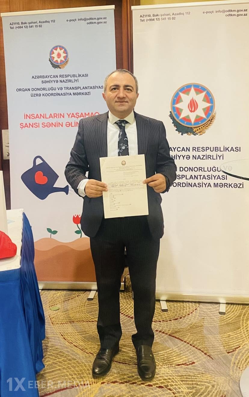 Tanınmış jurnalist orqanlarını bağışlayacaq