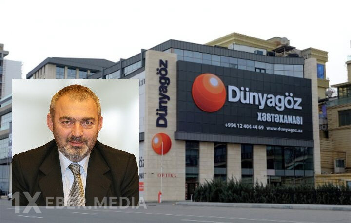 "Dünya Göz" klinikasının vergi borcu 640 min manatı ötdü